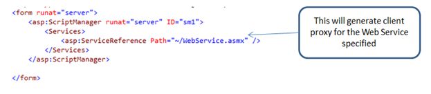 features of ScriptManager control